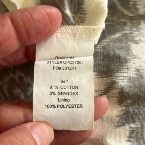 Ruby Rox Sundress Cream with Brown Flowers - Picture 7 of 7